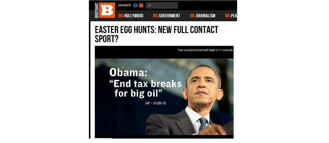 Obama campaign is paying for ads on arch-enemy Andrew Breitbart's news site