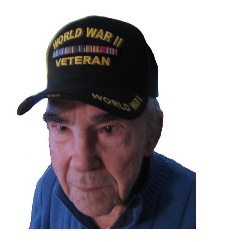 Dad in his WWII cap