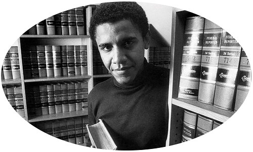 Barack in library Barack in library